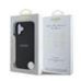 Guess PU Grained Classic Logo MagSafe Case Защитный чехол для iPhone 16 / чёрный