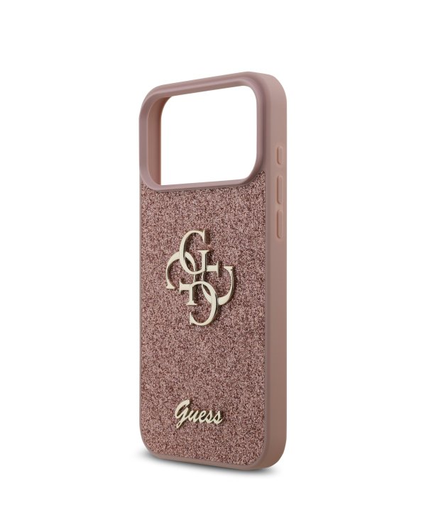 Дополнительное изображение книги «Guess PU Fixed Glitter 4G Metal Logo Case Чехол для Apple iPhone 17 Pro Max»