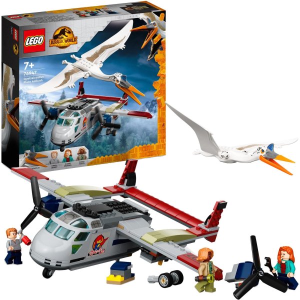 Обложка книги «LEGO 76947 Jurassic World Quetzalcoatlus Plane Heist Конструктор»