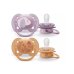 Дополнительное изображение книги «Philips Avent Ultra soft DECO Детские Пустышки 6-18m 2pcs Orange/Violet»