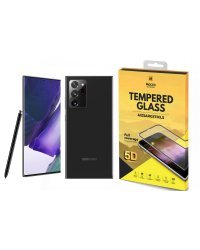 Mocco Full Glue 5D Signature Edition Tempered Glass Защитное стекло для экрана Samsung Note 20 Ultra Черное