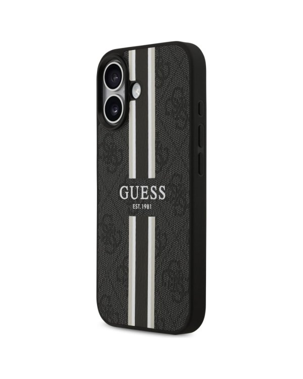 Guess 4G Printed Stripes MagSafe Case Чехол для Apple iPhone 17
