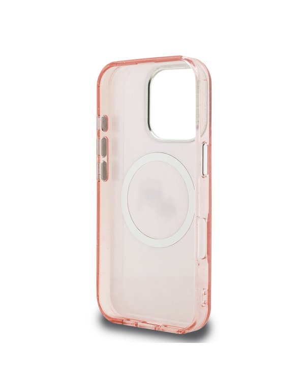Karl Lagerfeld IML K&CH Heads Repeated Logo MagSafe Case Чехол для Apple iPhone 16 Pro