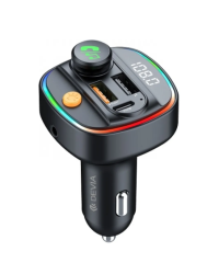 Devia Smart FM Transmitter Bluetooth PD 30W 3арядное устройство