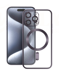 Vmax Electroplating MagSafe Case Защитный Чехол для Apple iPhone 15 Plus