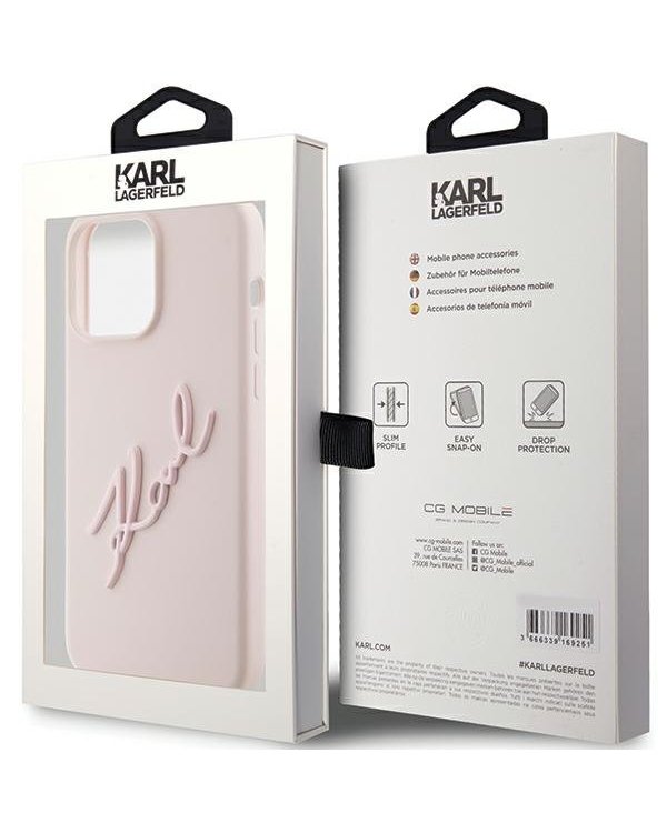 Karl Lagerfeld KLHCP15XSKSBMCP Чехол для Apple iPhone 15 Pro Max