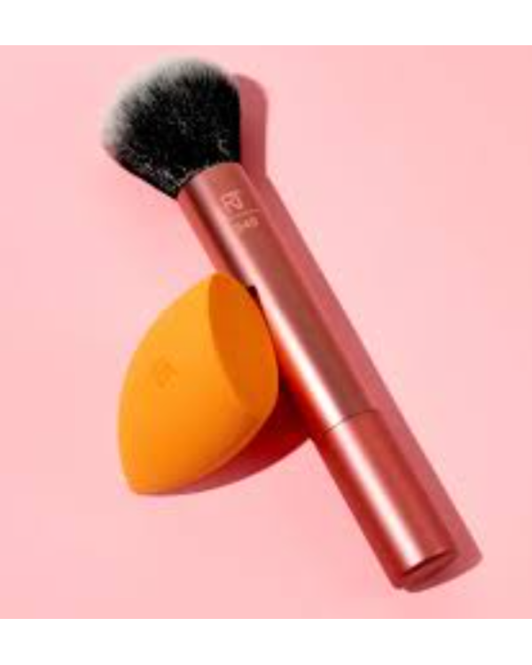 Real Techniques Everything Blending Duo Набор принадлежностей для макияжа (кисть + спонж)