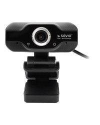 Savio CAK-01 Web Камера Full HD 1080P с Микрофоном Черный