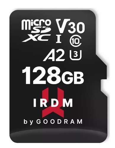 Goodram 128GB IRDM MicroSDXC Карта памяти + Адаптер