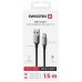 Swissten Textile II USB - USB-C Kабель для передачи данных и зарядки 1.5m
