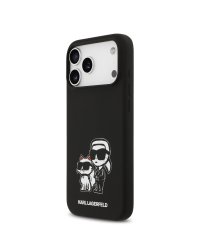 Karl Lagerfeld Ringstand Karl and Choupette MagSafe Case Чехол для Apple iPhone 17 Pro Max