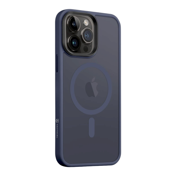 Обложка книги «Tactical MagForce Hyperstealth Cover Защитный чехол для iPhone 14 Pro Max / тёмно-синий»