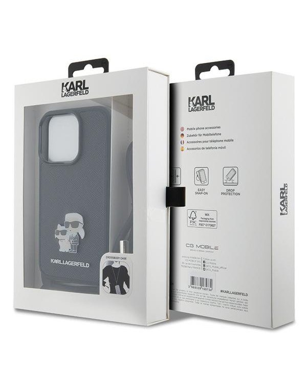 Дополнительное изображение книги «Karl Lagerfeld KLHCP15LSAKCPSK Чехол для Apple iPhone 15 Pro»