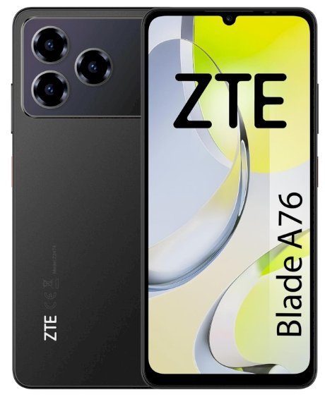 Обложка книги «ZTE Blade A76 4G Смартфон 4GB / 128GB Carbon Black»