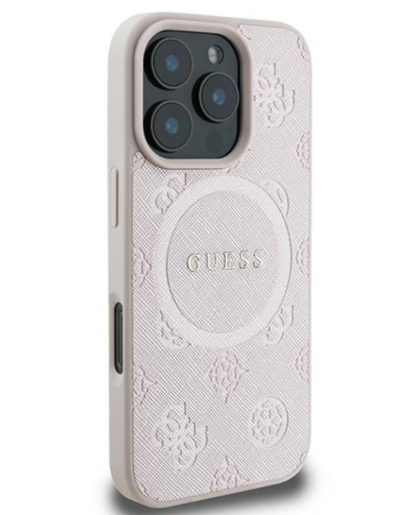 Guess GUHMP16LPSAPSMEP Чехол для Apple iPhone 16 Pro