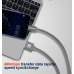 Swissten Textile Универсальный Quick Charge 3.1 USB-C USB Кабель данных 20 cм