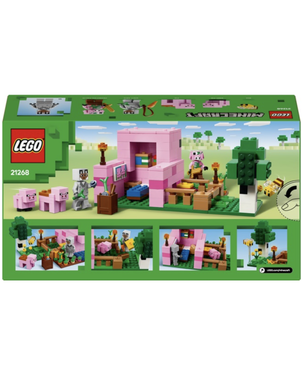 LEGO 21268 Minecraft The Baby Pig House Конструкторы