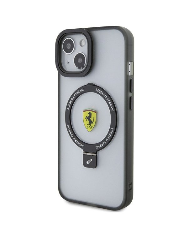 Ferrari Ring Stand MagSafe Back Case Защитный Чехол для Apple iPhone 15