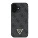 Guess Leather 4G Triangle Strass Защитный Чехол для Apple iPhone 16