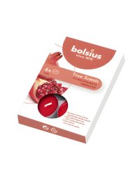 Bolsius True Scents Ароматические Чайные Свечи Гранат 6шт