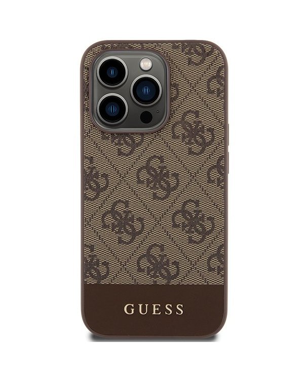 Guess GUHCP15LG4GLBR Чехол для Apple iPhone 15 Pro
