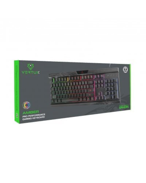 Дополнительное изображение книги «Vertux Amber Multimedia игровая RGB Kлавиатура»