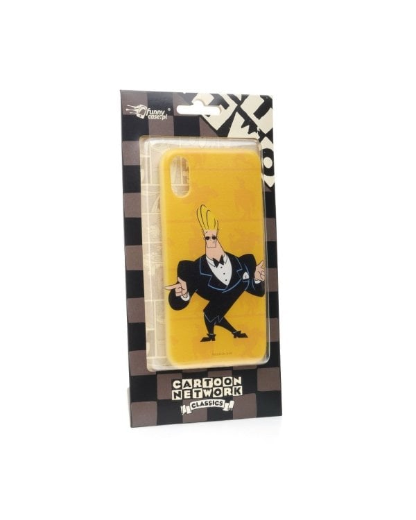 Cartoon Network Johnny Bravo Силиконовый чехол для Apple iPhone X / XS Smoking