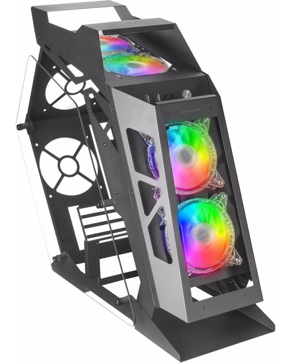 Mars Gaming MC61 Компьютерный корпус M-ATX / 4x FAN / ARGB Chroma