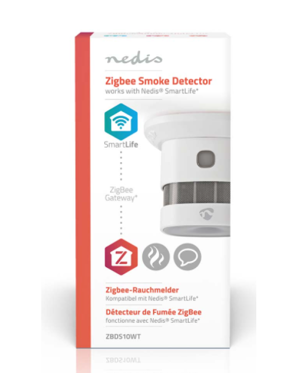 Nedis ZBDS10WT Беспроводной Дымовой Детектор