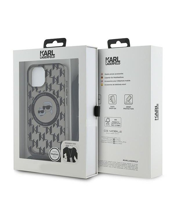 Karl Lagerfeld KLHMP15SHCKCKLCK Чехол для Apple iPhone 15 / 14 / 13