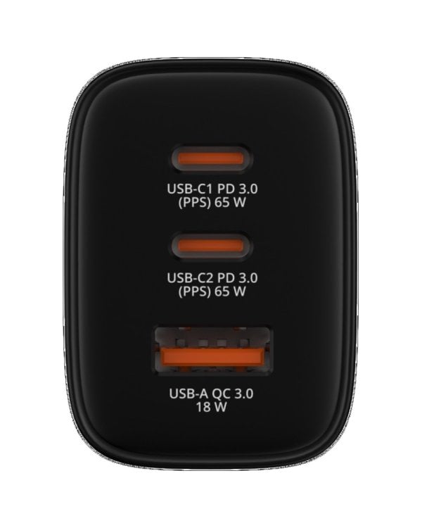 Verbatim Essentials Сетевой зарядное устройство 65W / черный