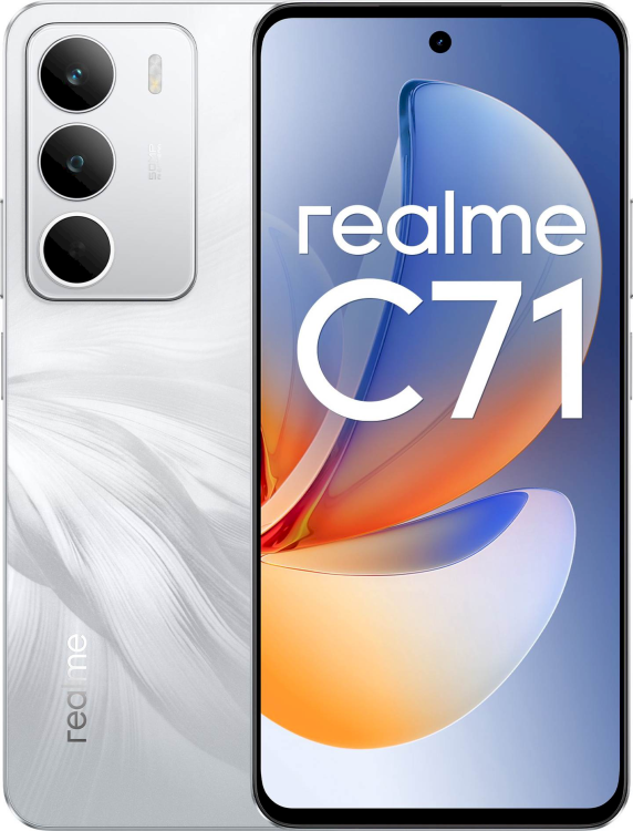 Realme C71 Смартфон 8GB / 256GB White Swan