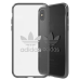 Adidas Clear Case Силиконовый чехол для Apple iPhone X / XS Прозрачный - Черный (EU Blister)