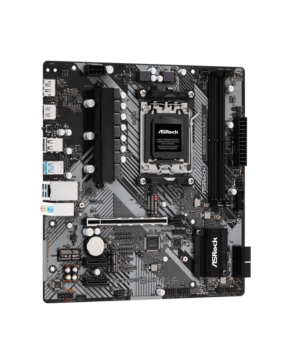 ASRock B650M-H/M.2+ Материнская плата mATX / AMD AM5