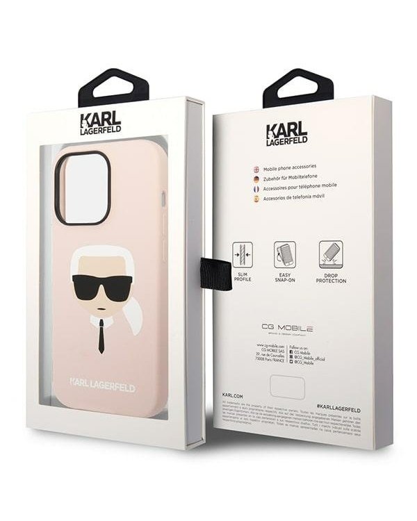 Karl Lagerfeld KLHMP14LSLKHLP Чехол для Apple iPhone 14 Pro