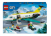 LEGO 60465 City Emergency Plane Воздушная скорая помощь Конструктор