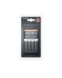 Panasonic Eneloop Pro BQ-CC55 Зарядное Устройство для Батареек + 4 pcs R6/AA 2450 mAh