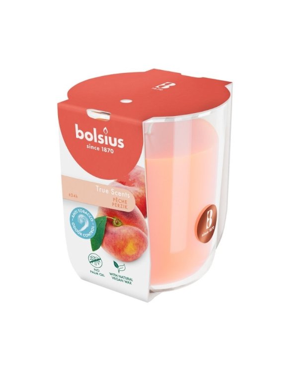 Bolsius True Scents Ароматическая Свеча Peach 80x73mm