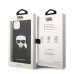 Karl Lagerfeld PU Saffiano Karl Head Case Защитный чехол для iPhone 14 Plus / чёрный