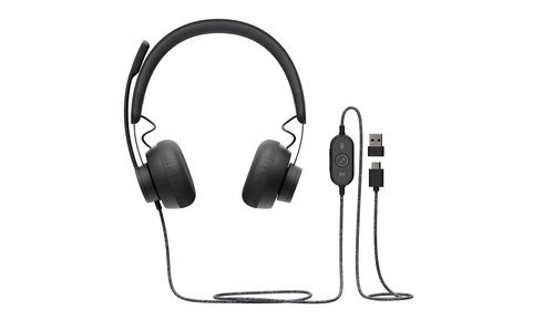 Logitech Zone Wired Проводная Гарнитура