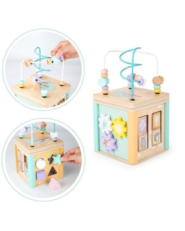 Дополнительное изображение книги «EcoToys 5в1 Сортировщик и лабиринты»