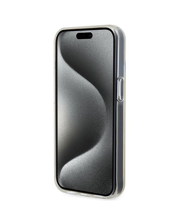 Guess IML Faceted Mirror Disco Iridescent Case Защитный Чехол для iPhone Apple 15