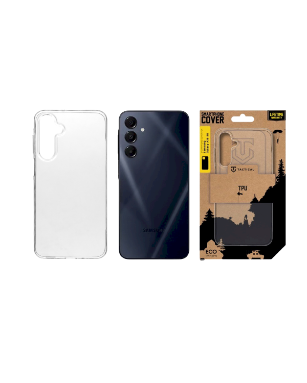 Tactical TPU Cover Защитный чехол для Samsung Galaxy A16 4G/5G / прозрачный