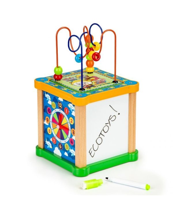 Дополнительное изображение книги «EcoToys 5в1 Сортировщик и лабиринты»