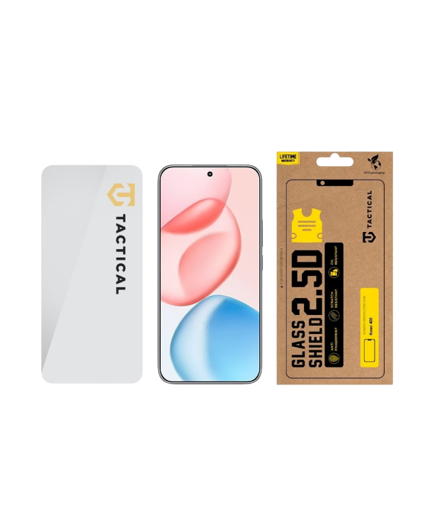 Tactical Glass Shield 2.5D Защитное стекло для Honor 400 / прозрачный