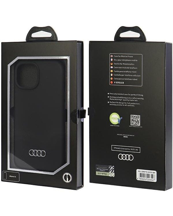 Audi Silicone Back Case Защитный Чехол для Apple iPhone 15