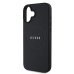 Guess PU Grained Classic Logo MagSafe Case Защитный чехол для iPhone 16 / чёрный