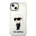 Обложка книги «Karl Lagerfeld IML Ikonik NFT Case Защитный чехол для iPhone 14 Plus / прозрачный»