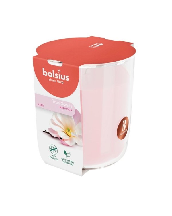 Bolsius True Scents Ароматическая Свеча 97x85mm Magnolia