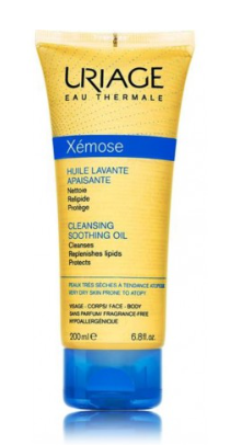 Uriage Xémose Очищающая Успокаивающая масло 200 ml
